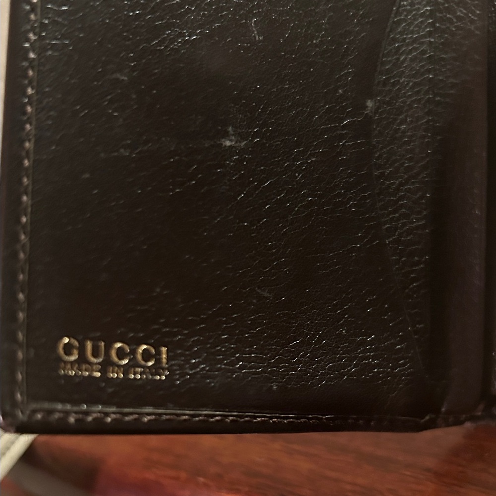 Gucci Bamboo and Leather Mini Wallet - Picture 4 of 7